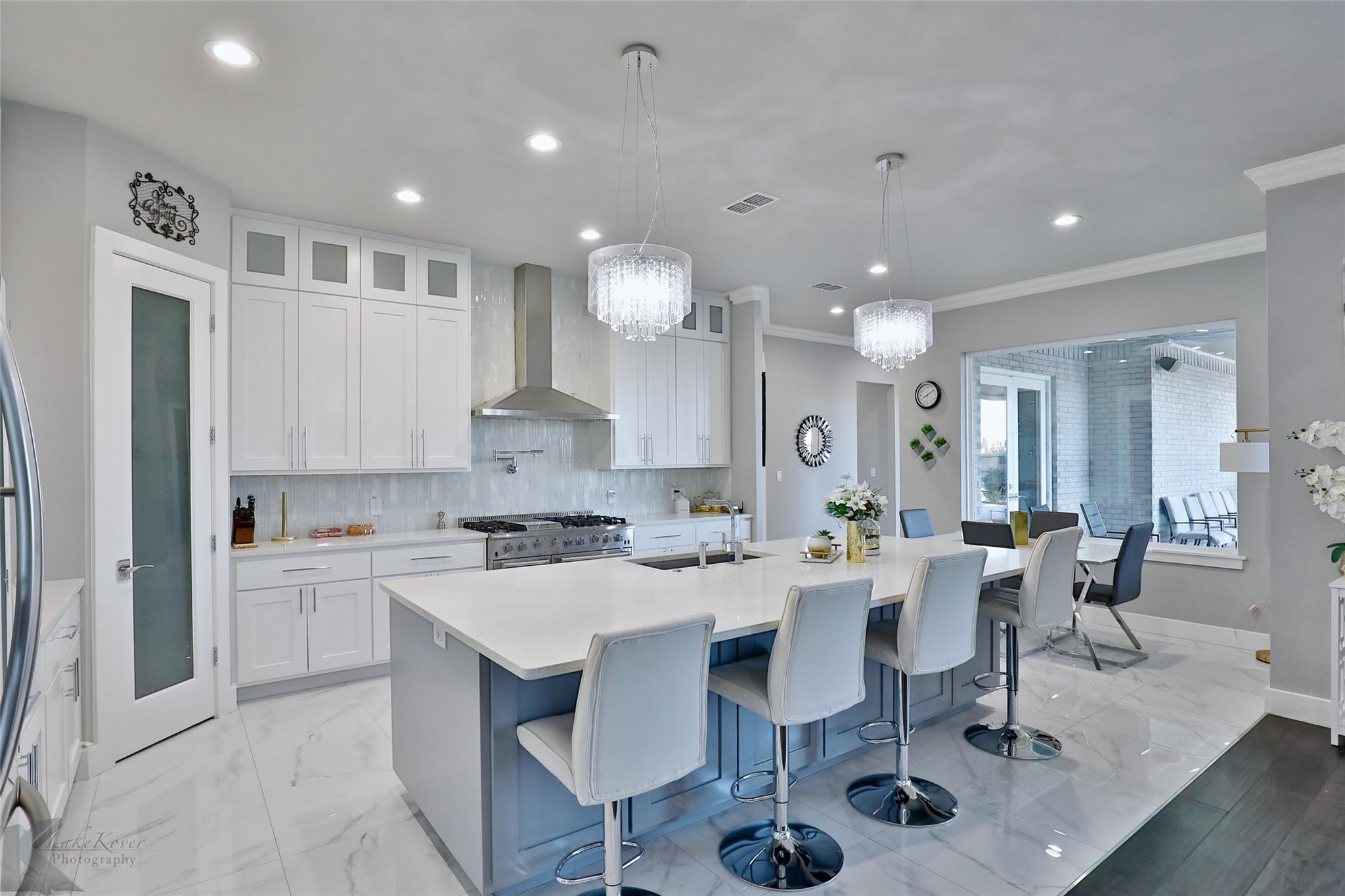 custom kitchen design for home builder in abilene